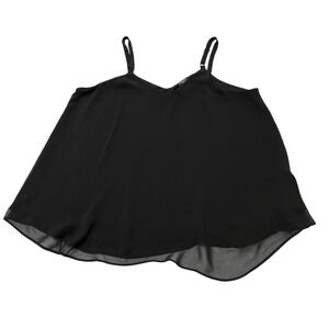 Torrid Sophie Top Womens 0 12 Black Layered Mesh Tank Flowy Witchy Whimsigoth